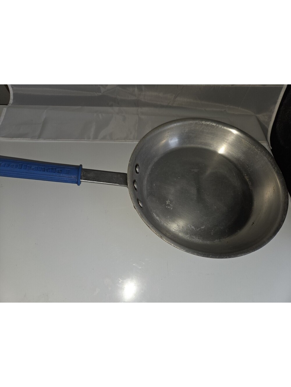 Vintage Lincoln Wear Ever 4012 Aluminum Fry Pan 12" Skillet Cool Handle USA SC5